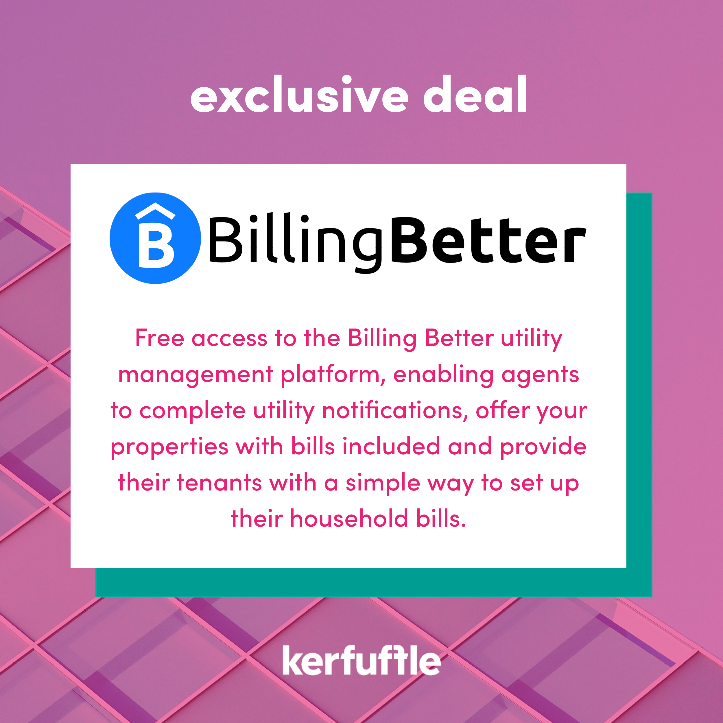 Billing Better deal