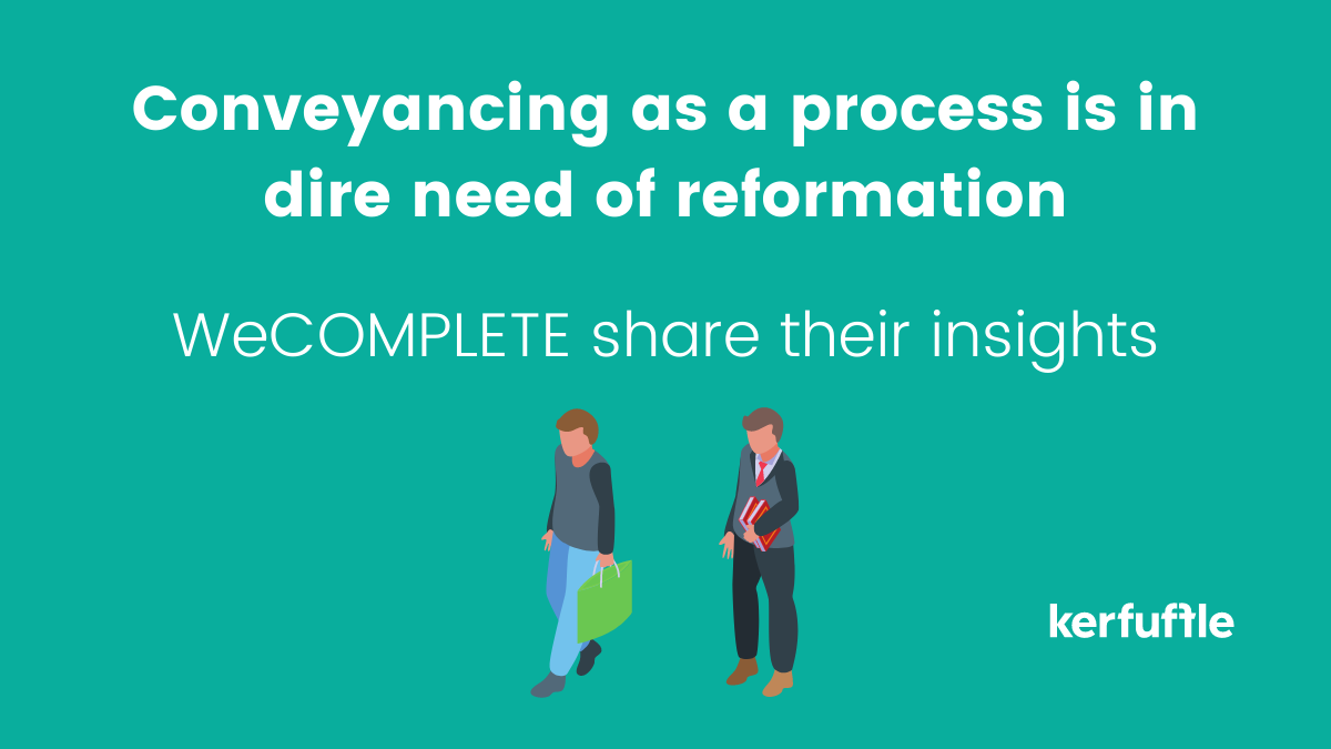 KnowledgeShare Conveyancing as a process is in dire need of